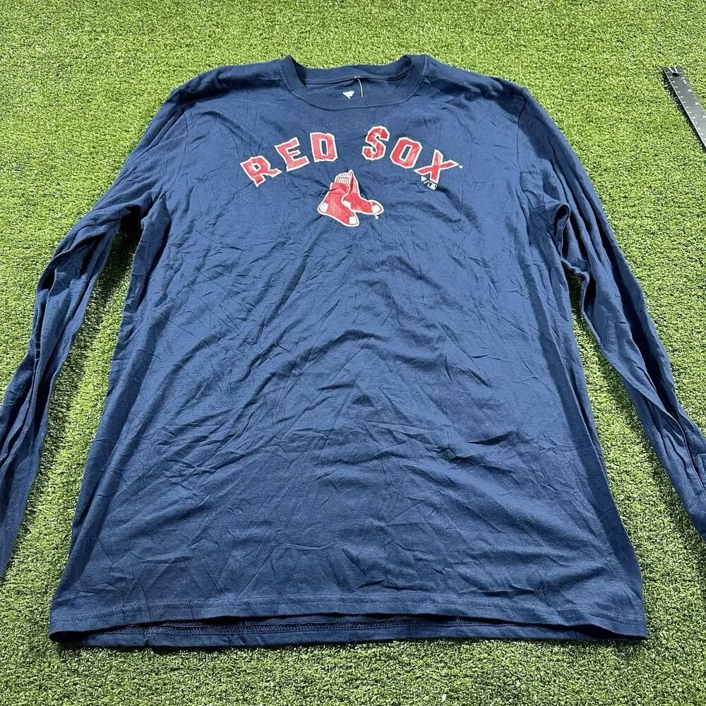 Fanatics MLB Men’s Boston Red Sox Long Sleeve T Shirt L NWT